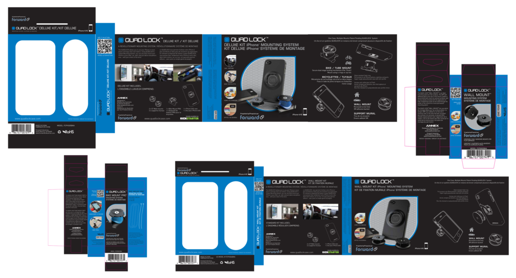 Forward QuadLock Packaging