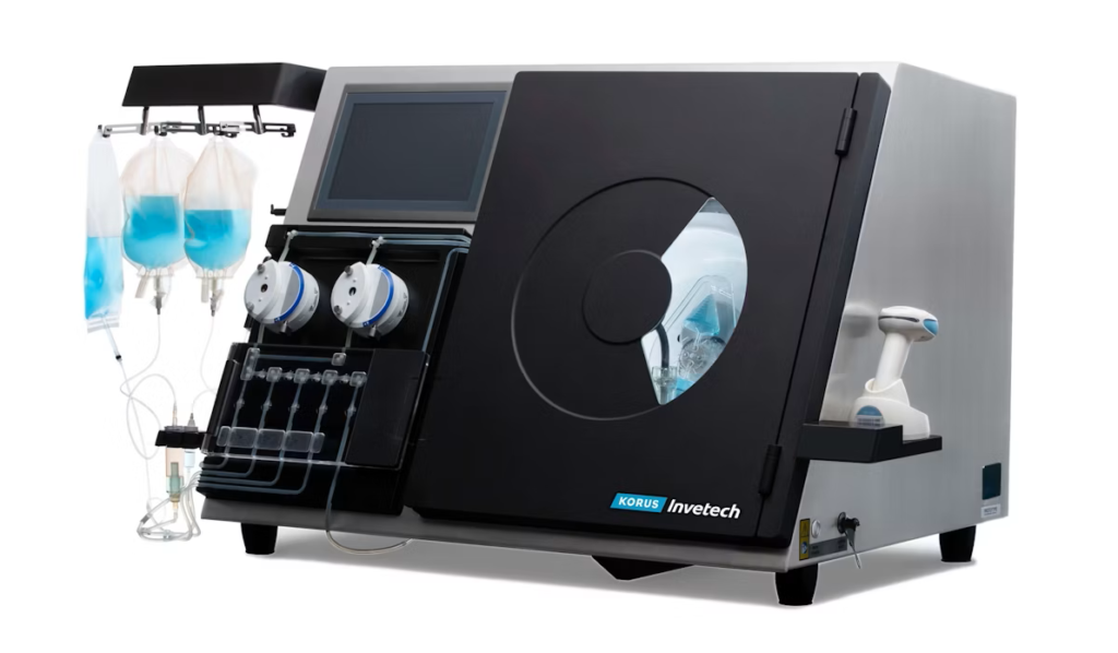 nvetech Korus Counterflow Centrifugation System